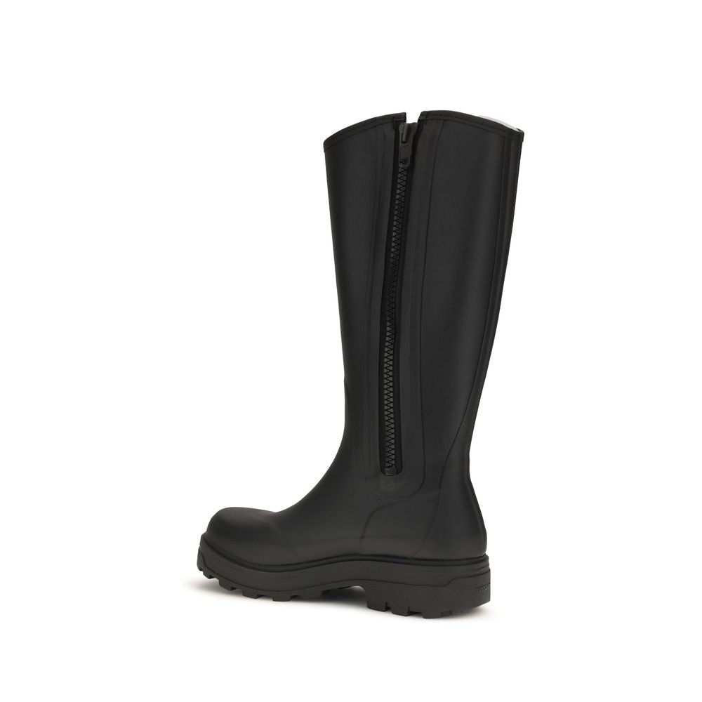 TRETORN Black Rubber Rain Women's Boots