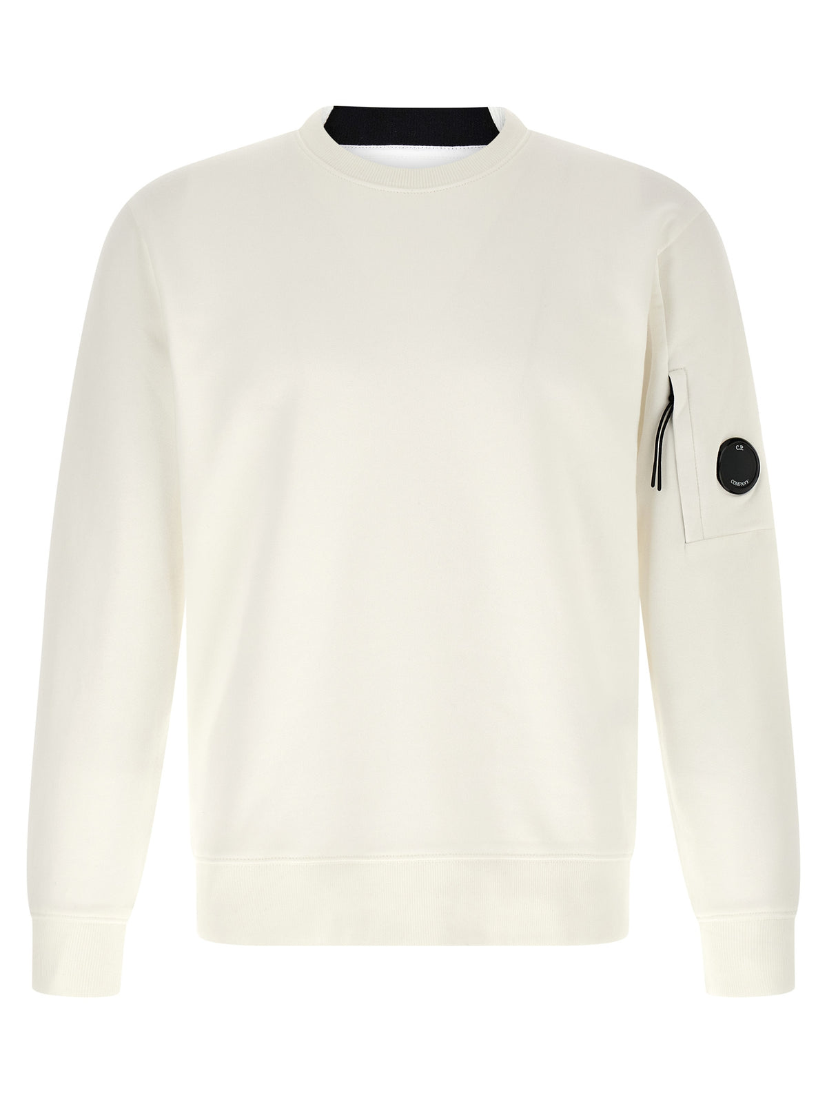 C.P. Company White Cotton Men's Sweatshirt