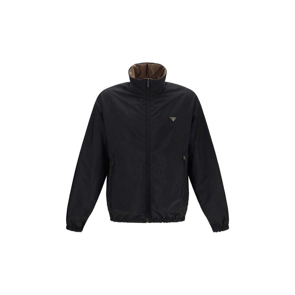 Prada Multicolor Recycled Polyamide Full-Length Men's Jacket