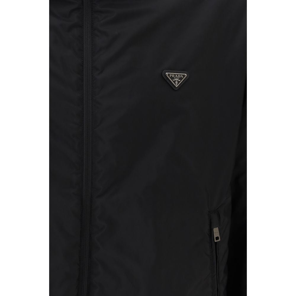 Prada Multicolor Recycled Polyamide Full-Length Men's Jacket