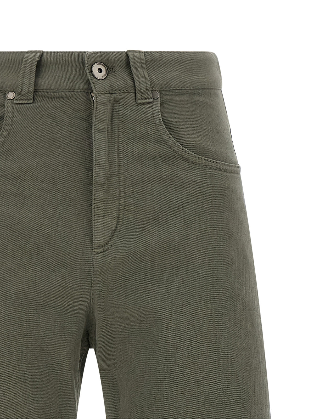 Brunello Cucinelli Bicolor Cotton Jeans Women's Denim