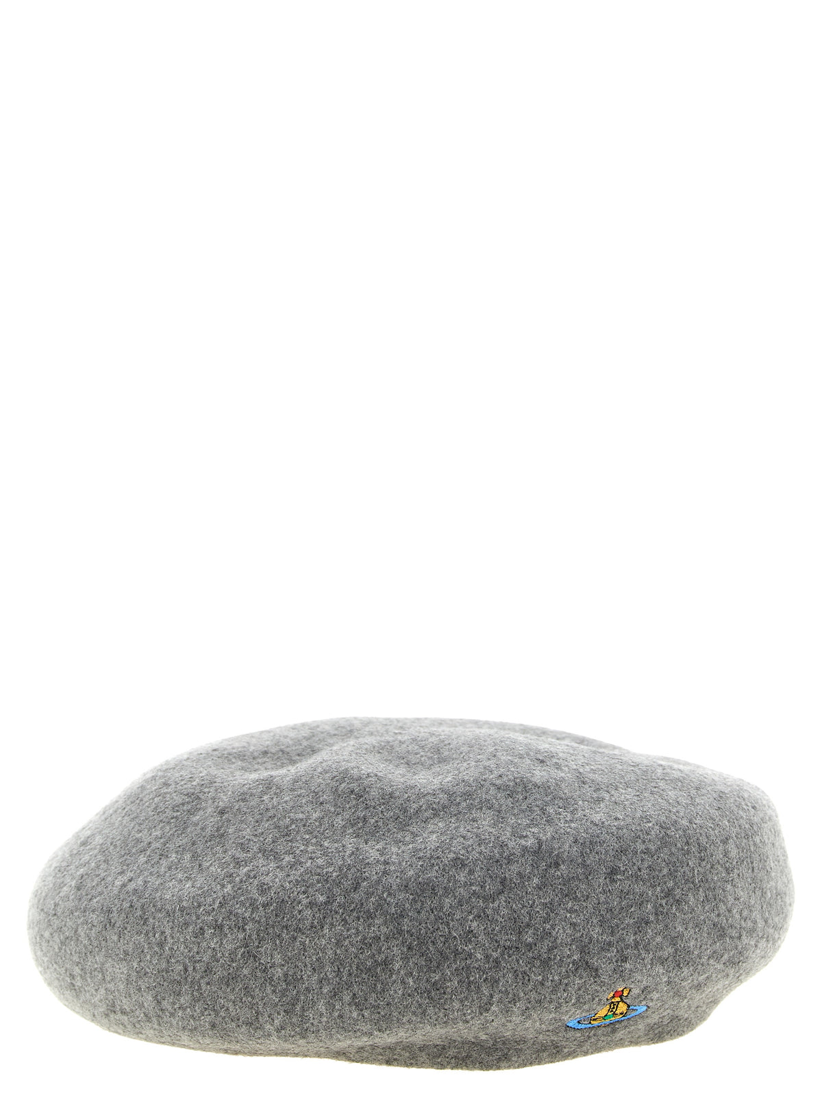 Vivienne Westwood Gray Wool Fatcap Women's Hat