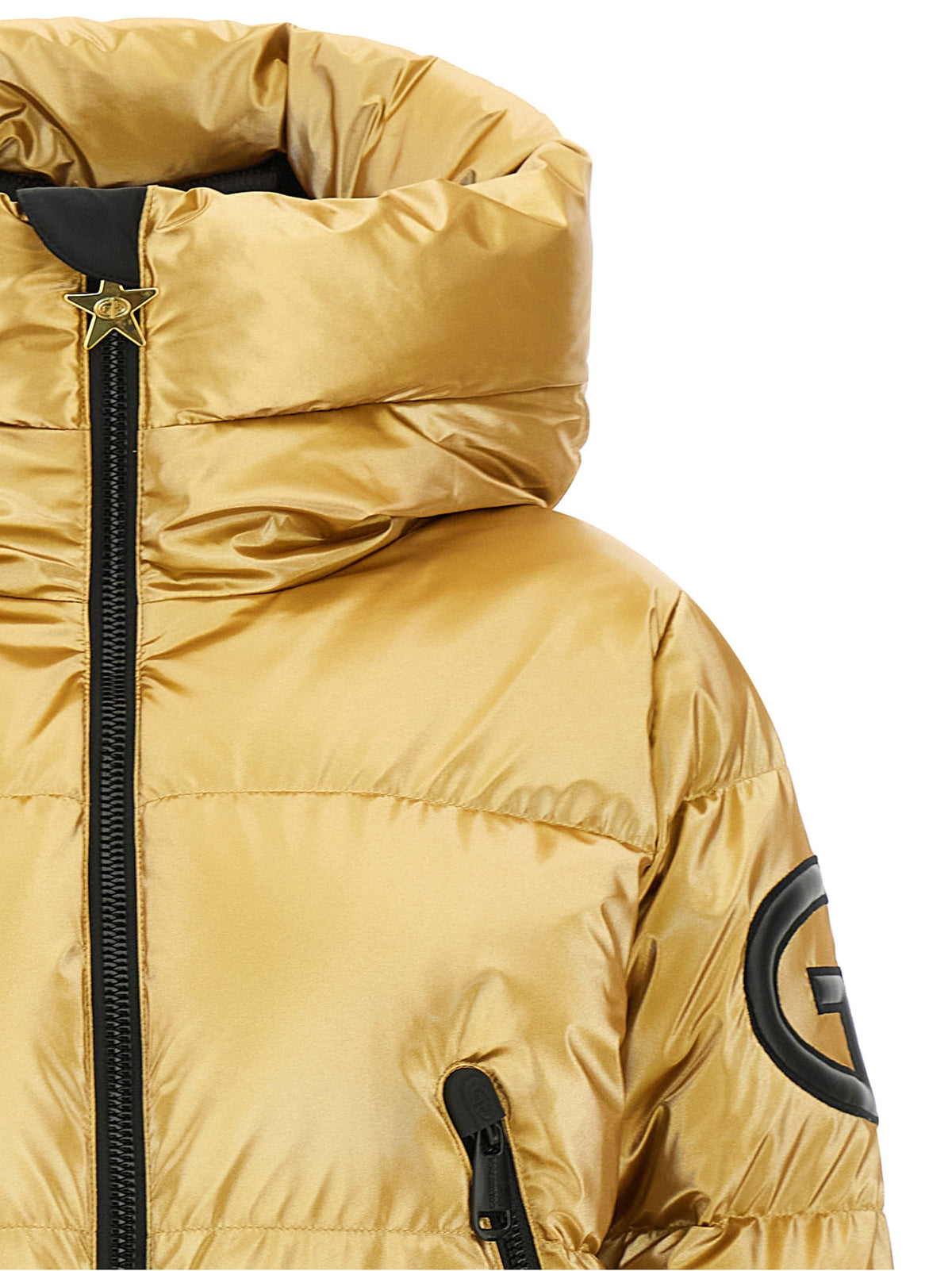 GOLDBERGH Gold Polyethylene Women's Bomber