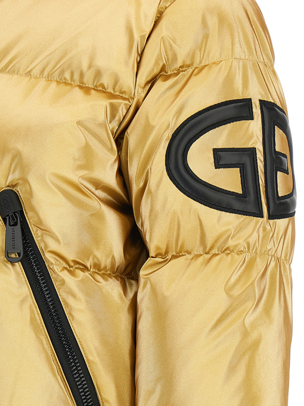 GOLDBERGH Gold Polyethylene Women's Bomber