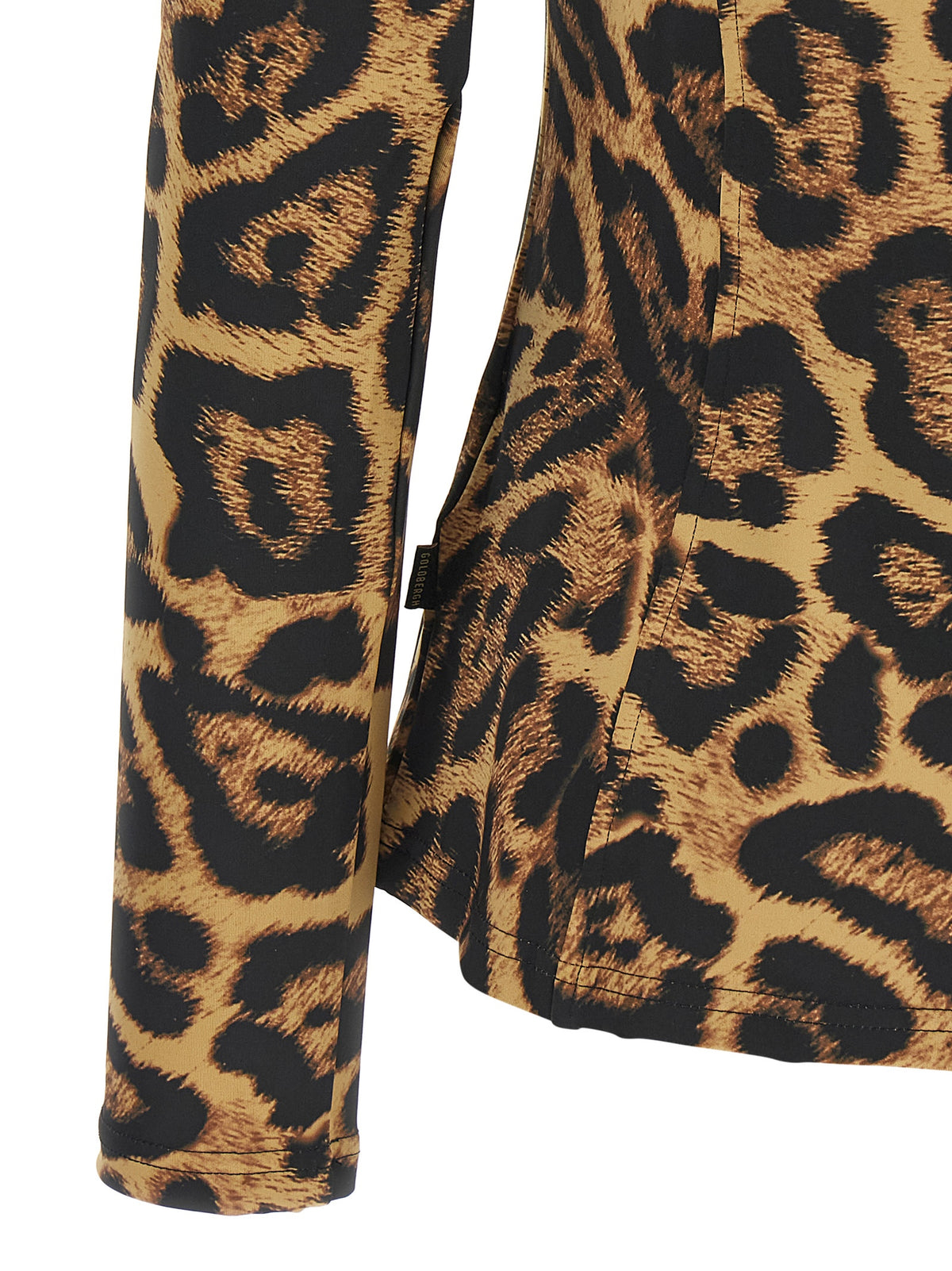 GOLDBERGH Brown Polyester Women's Cardigan