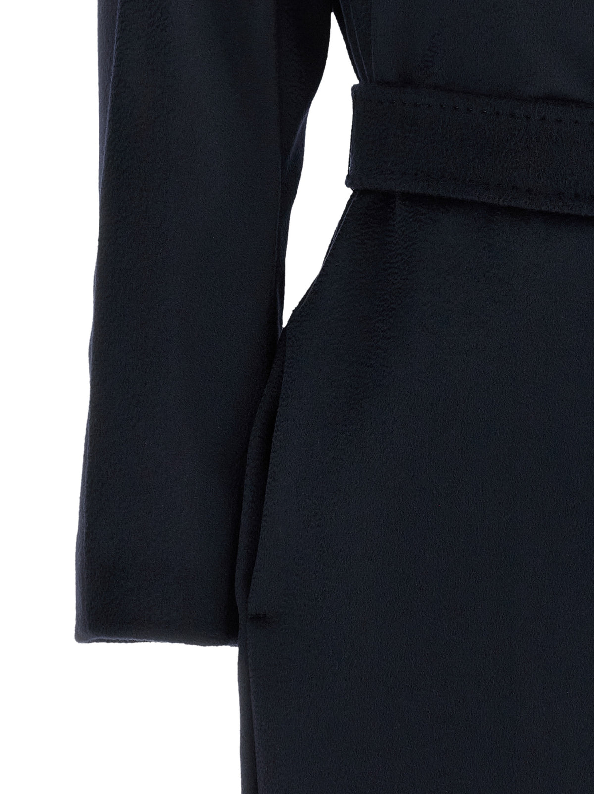 Max Mara Blue Wool Women's Coat