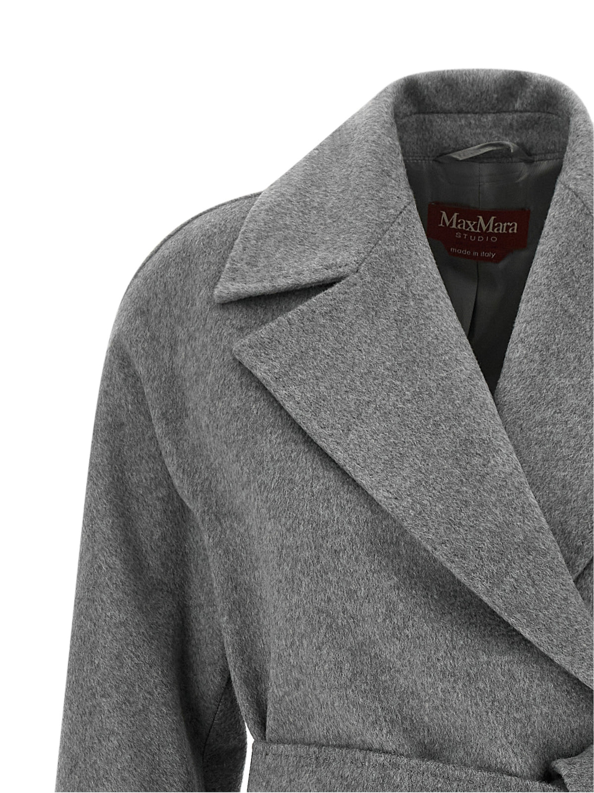Max Mara Gray Wool Women's Coat