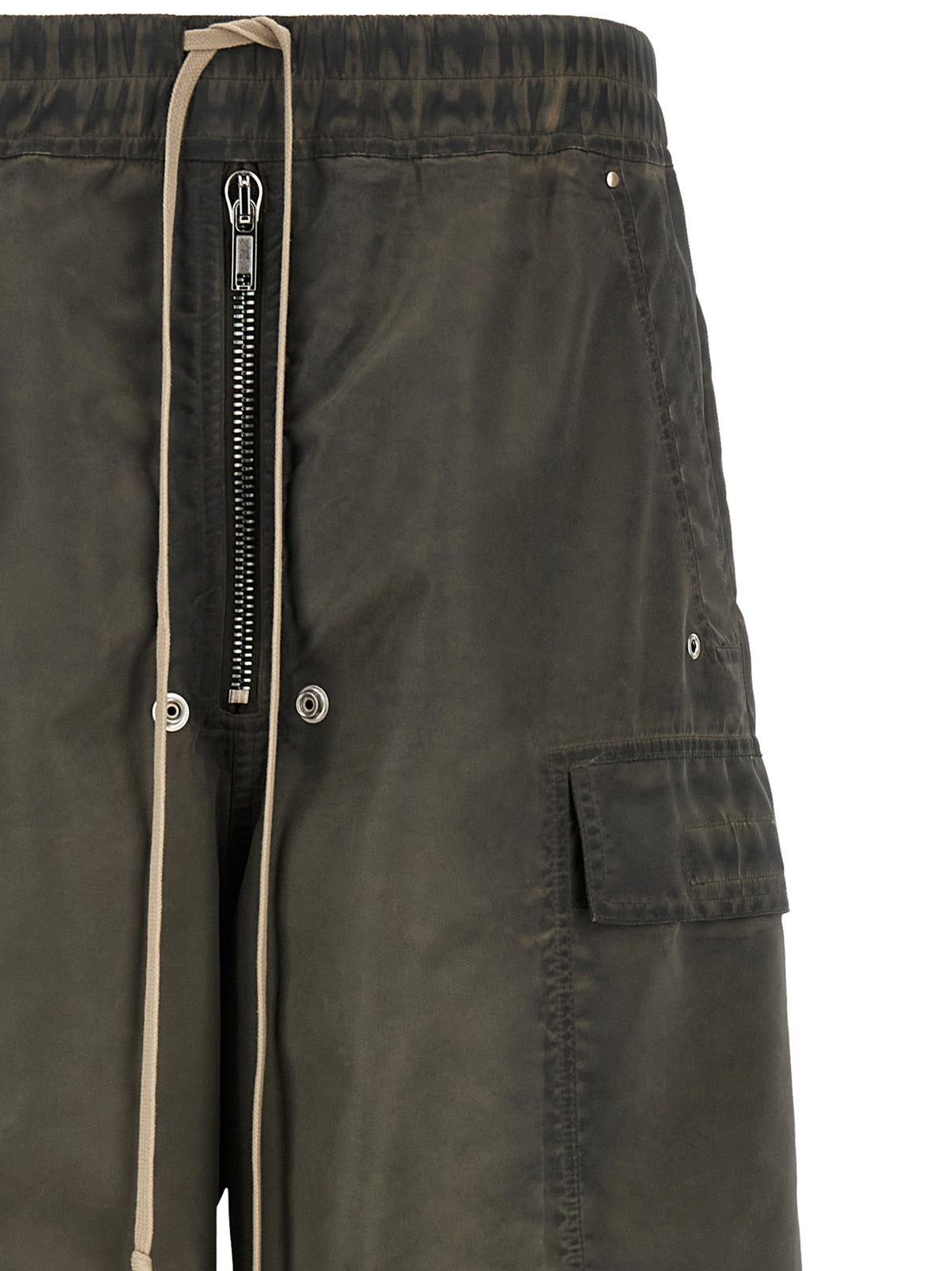DRKSHDW Gray Nylon Cargo Men's Pants