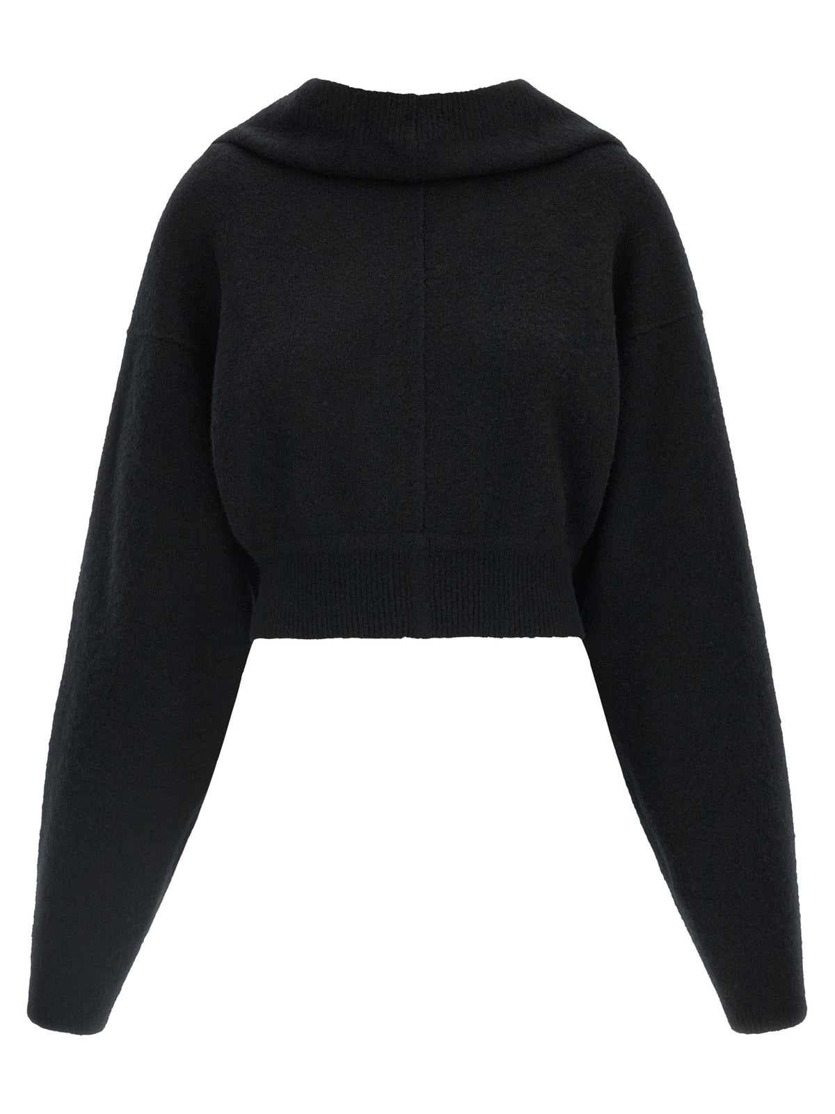 Rick Owens Black Cashmere Women's Sweatshirt