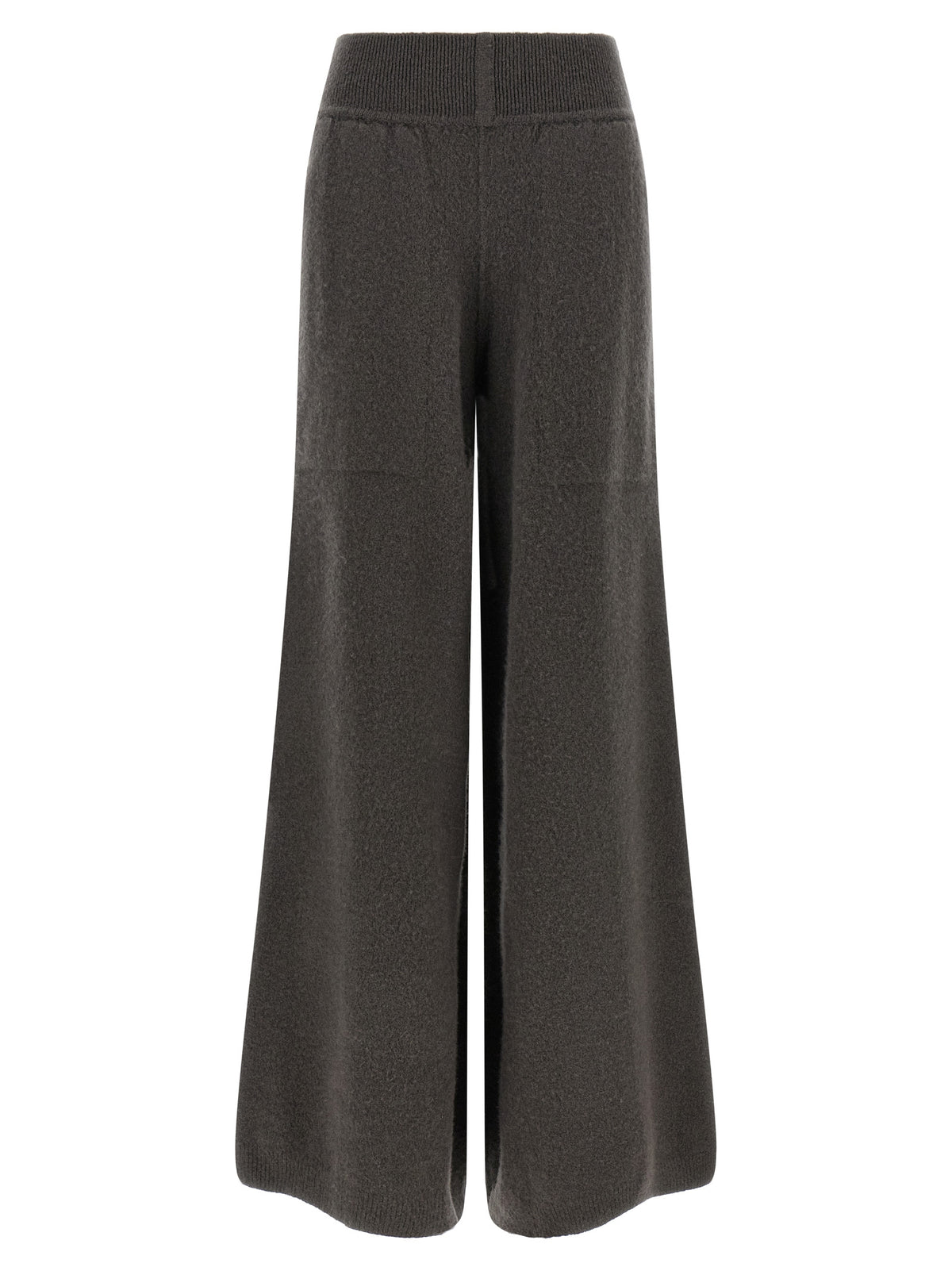 Rick Owens Gray Cashmere Casual Women's Pants