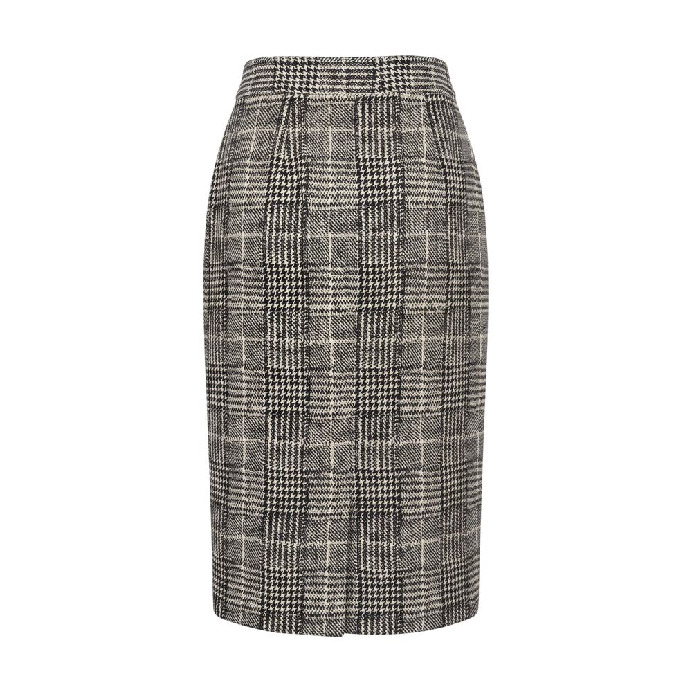 Baldinini Trend White Cotton Women Women's Skirt