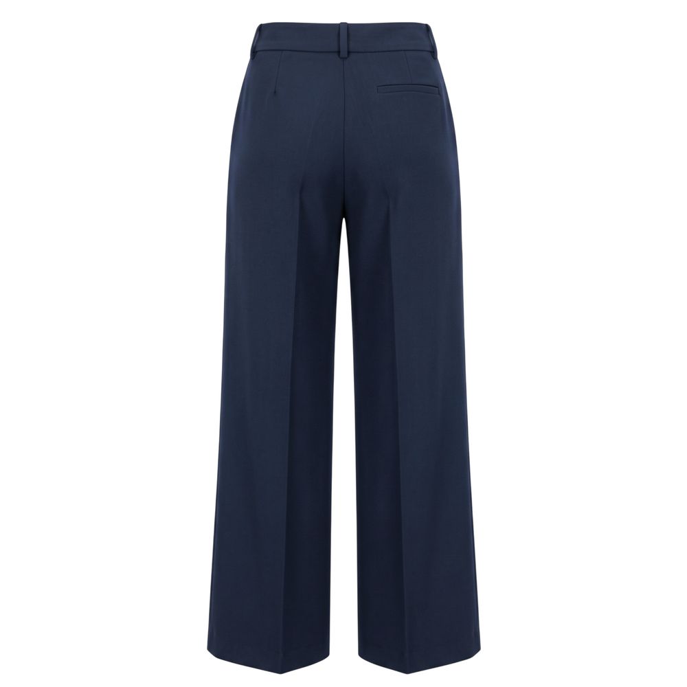 Baldinini Trend Blue Viscose Women Women's Pants