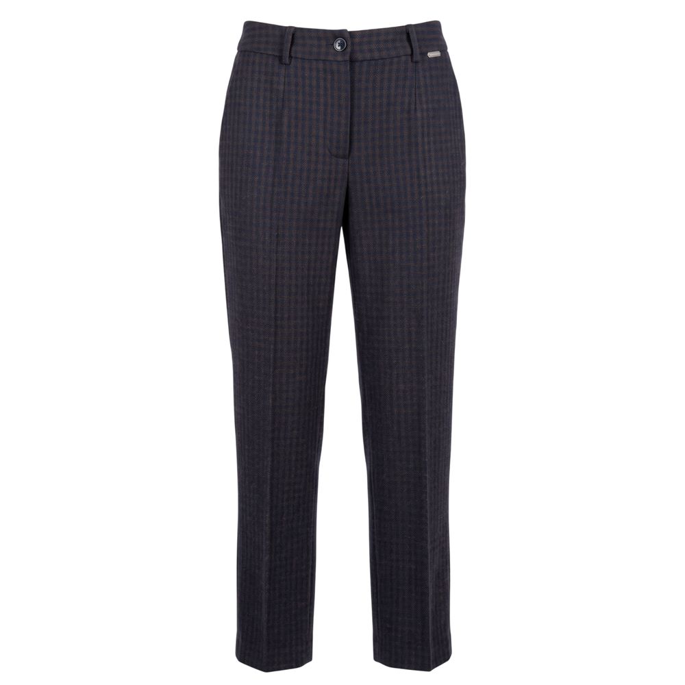 Baldinini Trend Blue Cotton Women Women's Pants