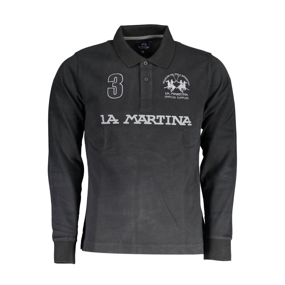 La Martina Grigio Wool Men Men's Sweater