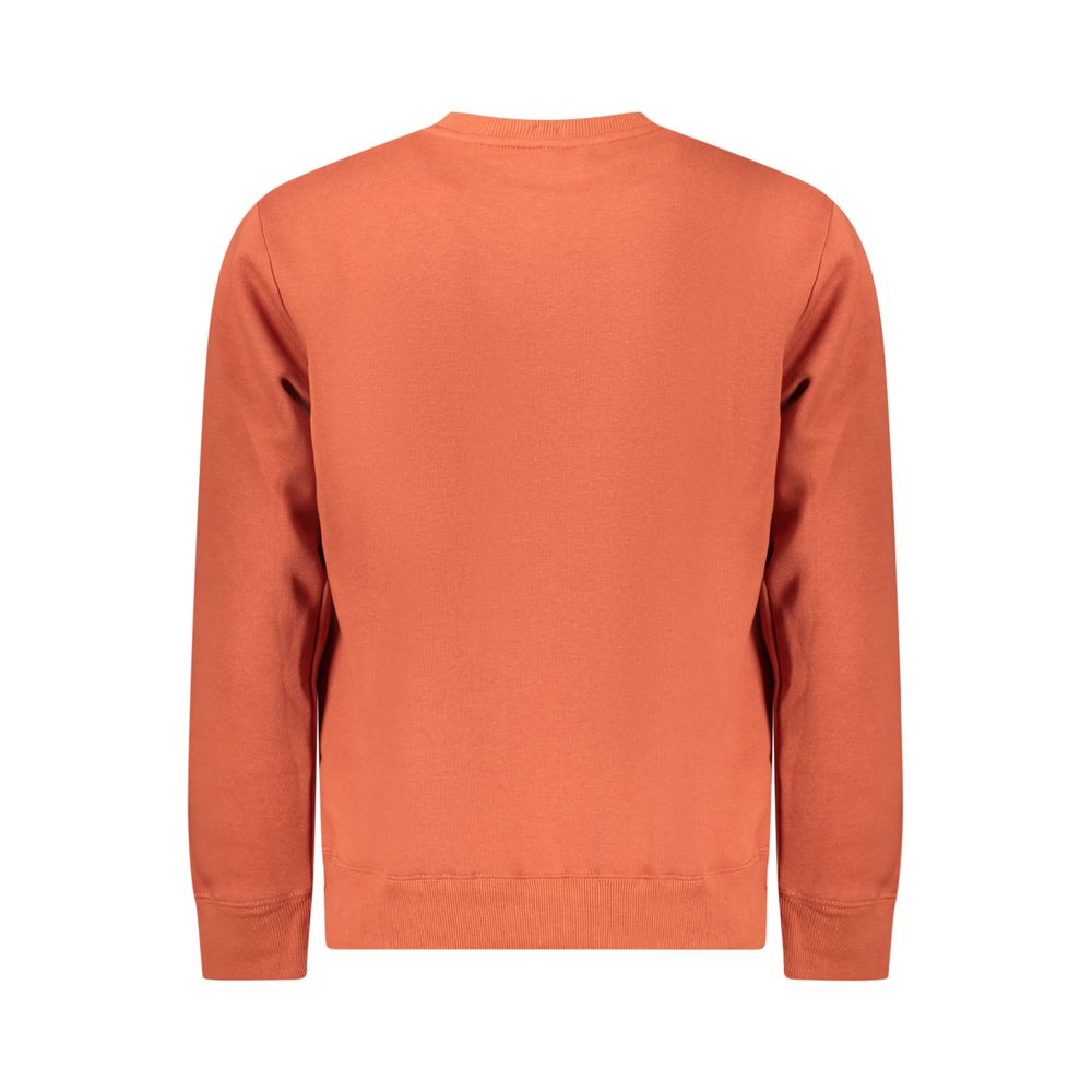 Norway 1963 Orange Cotton Men Men's Sweater