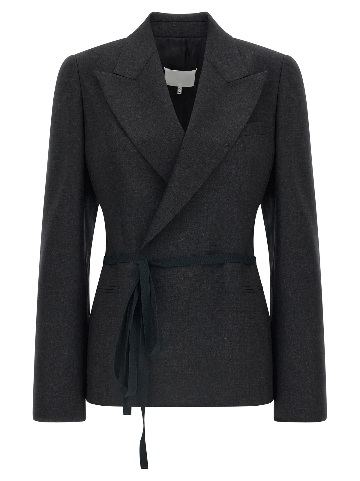 Maison Margiela Gray Wool Women's Blazer
