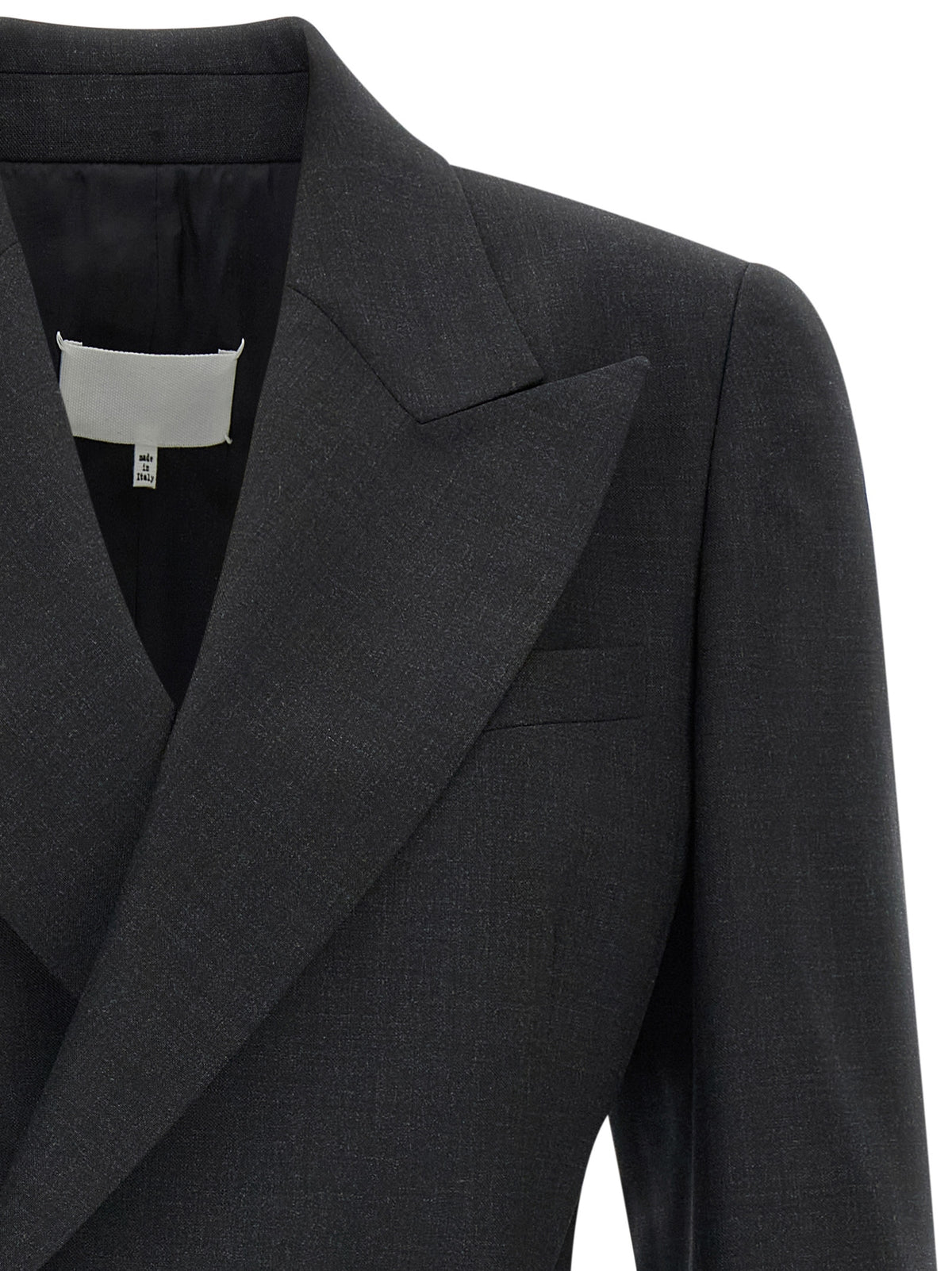Maison Margiela Gray Wool Women's Blazer