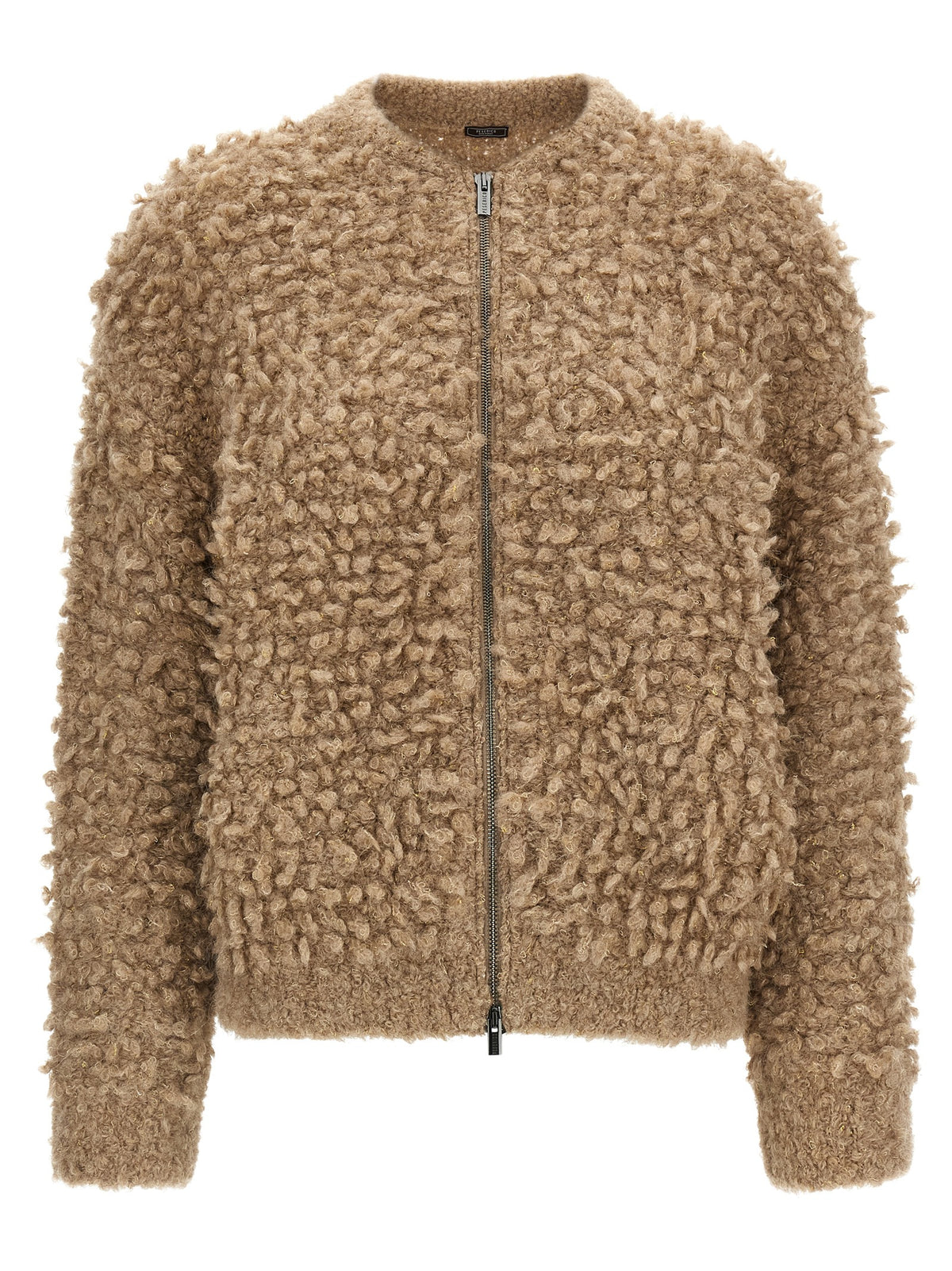 Peserico Beige Wool Women's Bomber