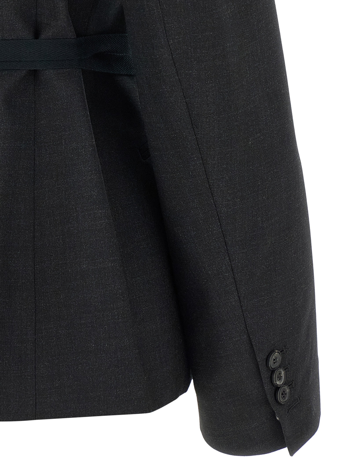 Maison Margiela Gray Wool Women's Blazer