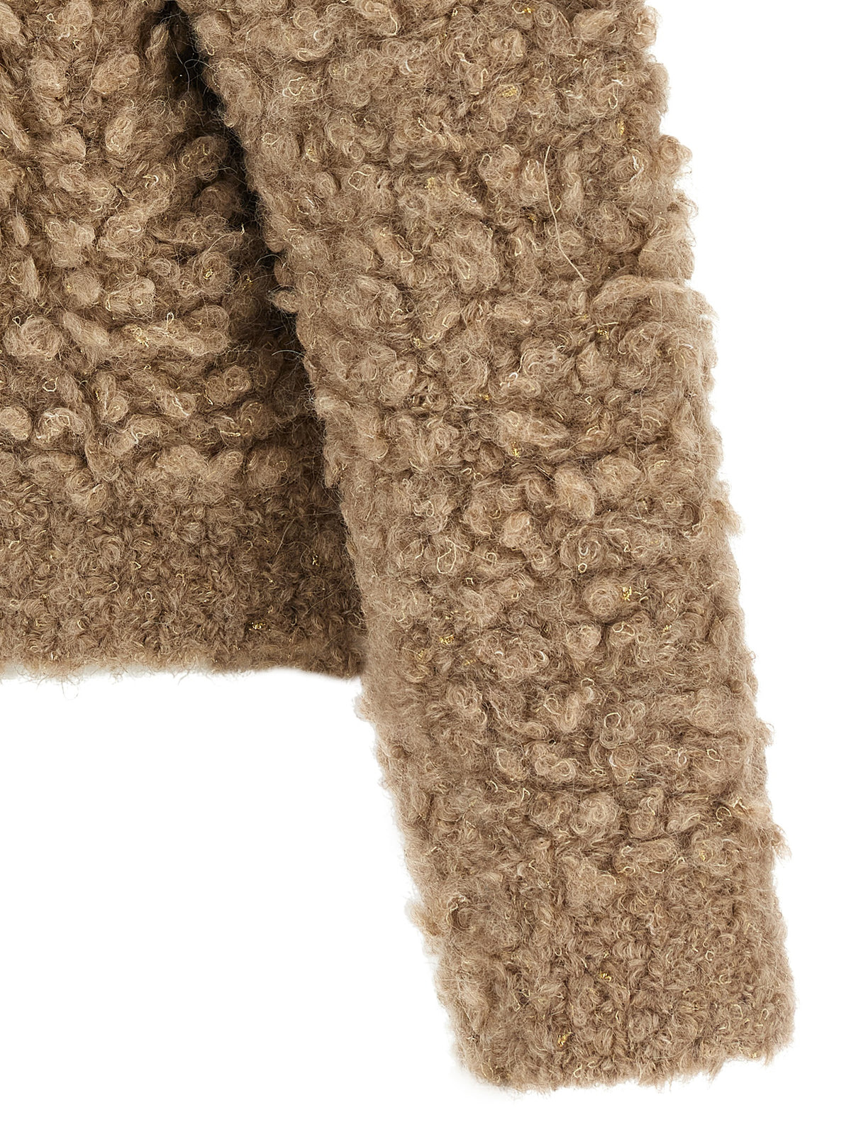 Peserico Beige Wool Women's Bomber