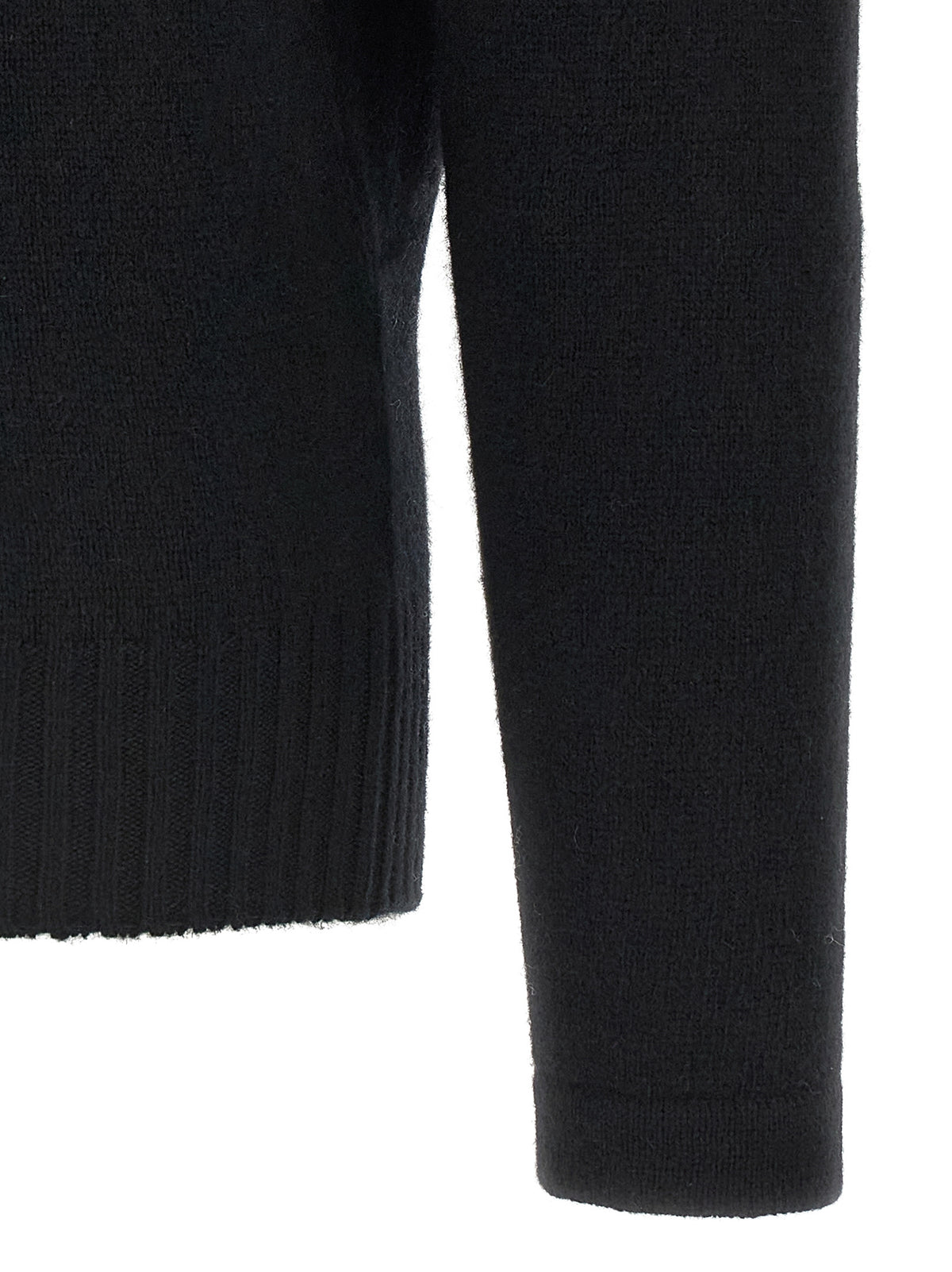 Alberta Ferretti Black Cashmere Women's Cardigan