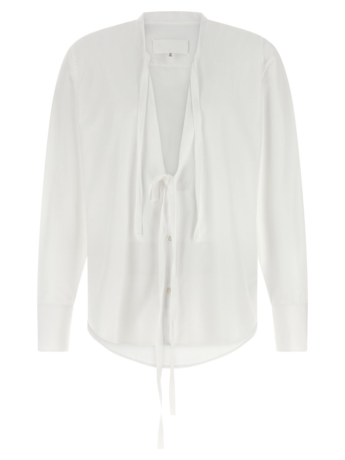 Maison Margiela White Cotton Men's Blouse