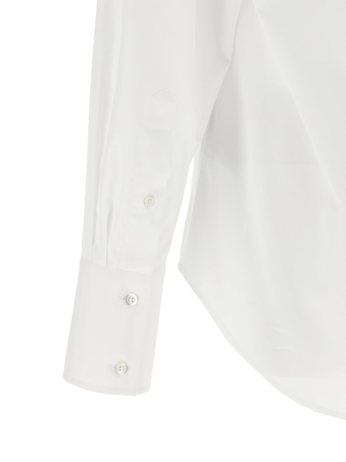 Maison Margiela White Cotton Men's Blouse