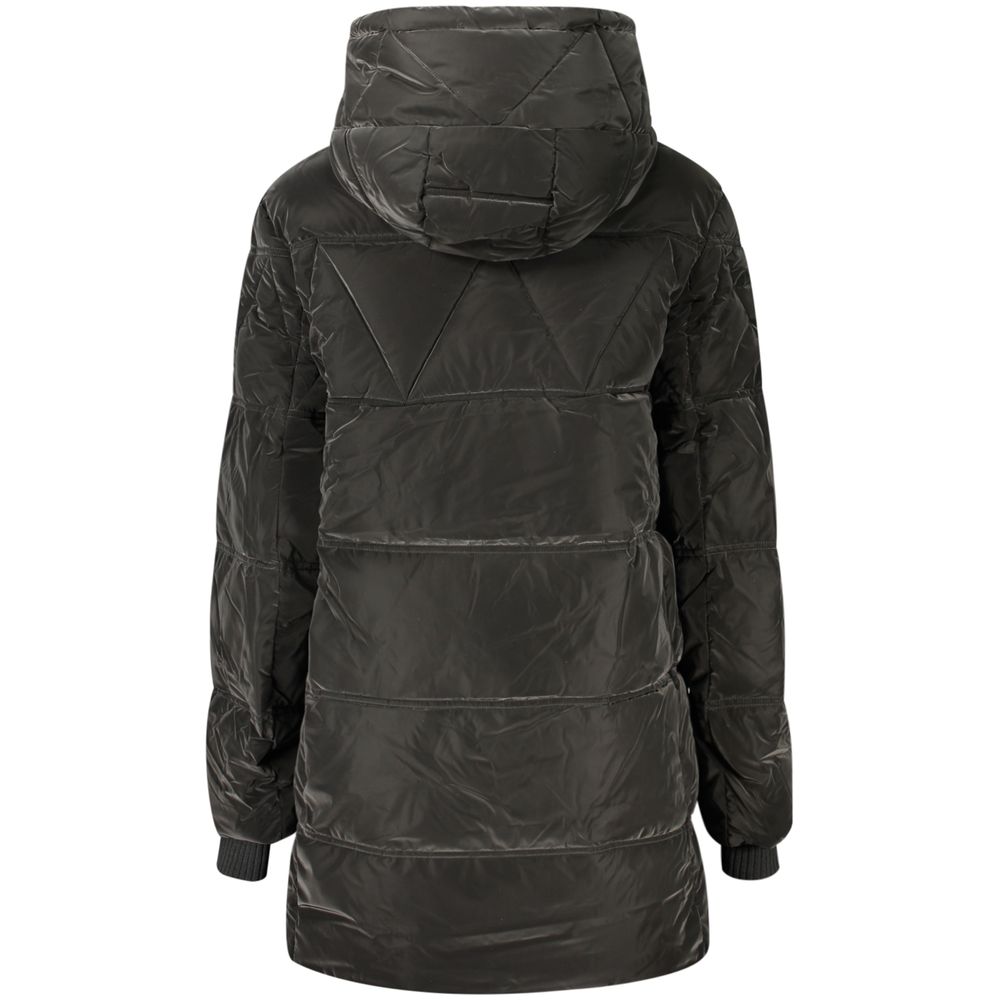 Desigual Black Polyurethane Women's Women's Jacket