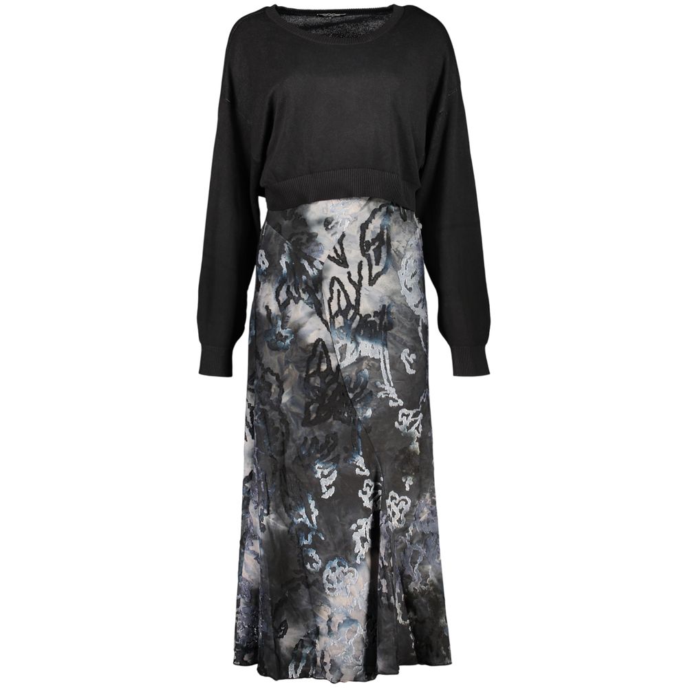 Desigual Blue Polyester Women's Women's Dress