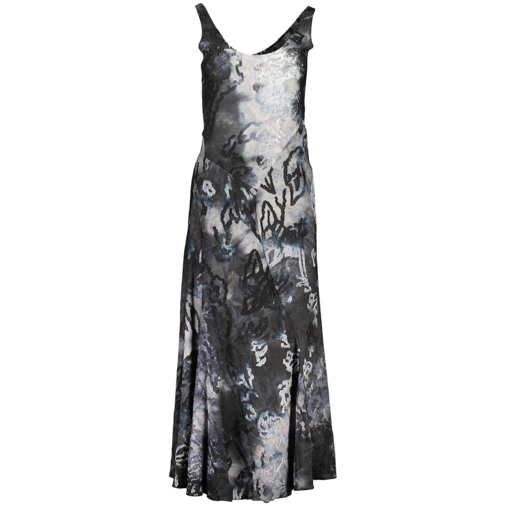 Desigual Blue Polyester Women's Women's Dress