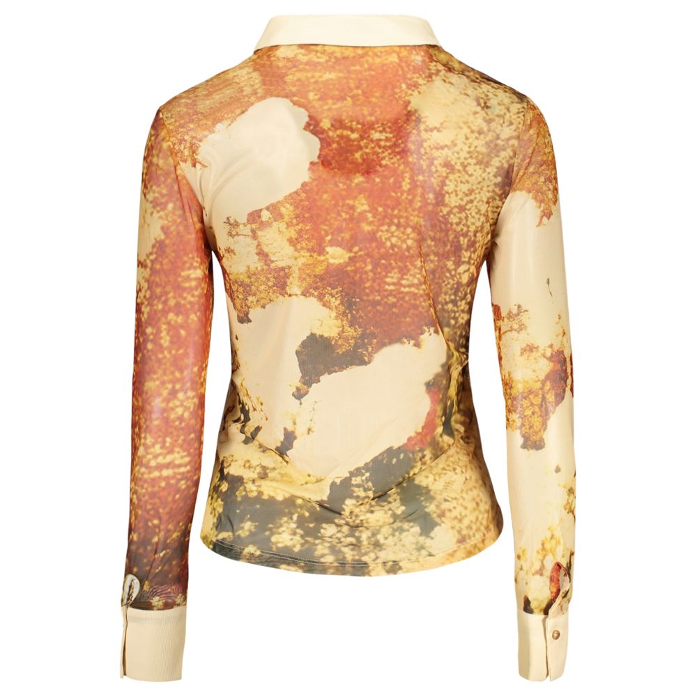 Desigual Beige Polyester Female Women's Shirt