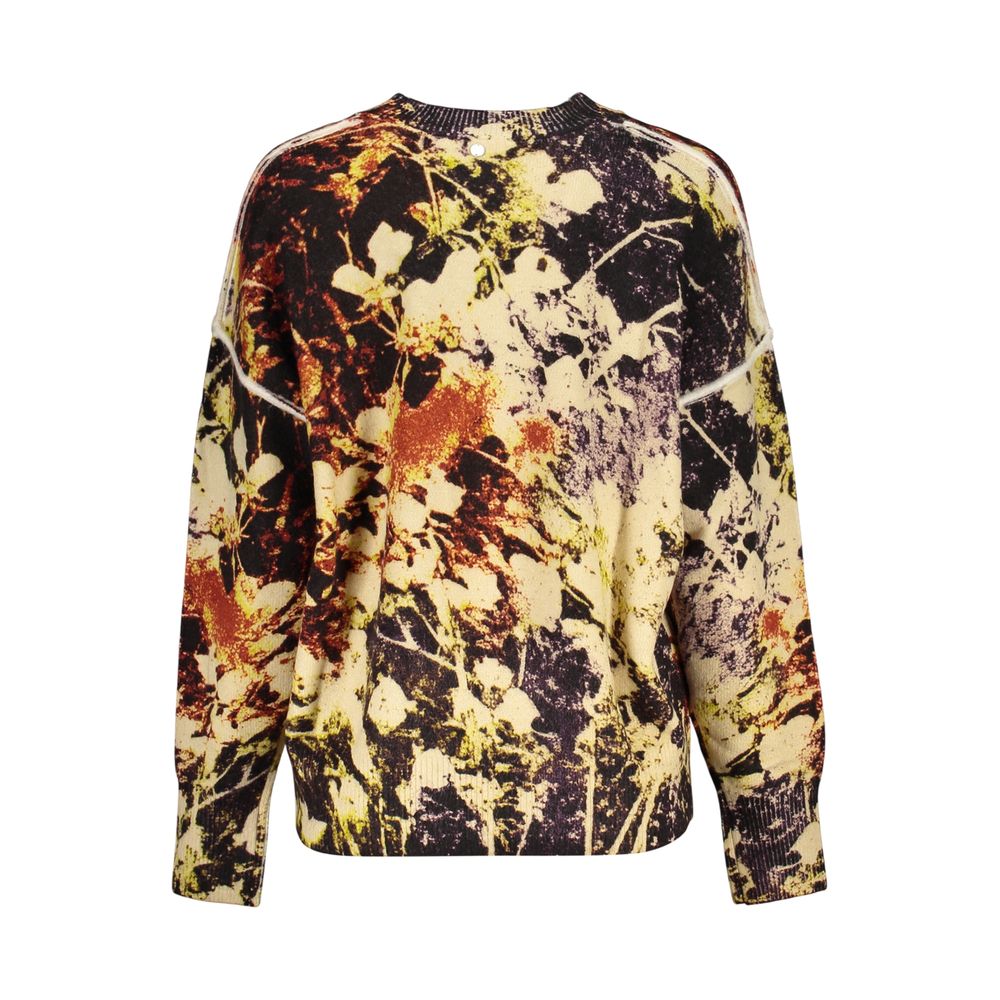 Desigual Yellow Acrylic Women's Women's Sweater