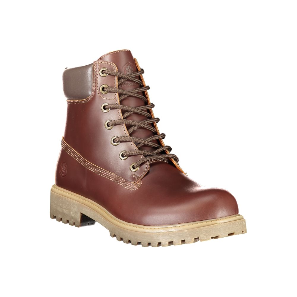 Lumberjack Brown Leather Men's Men's Sneaker