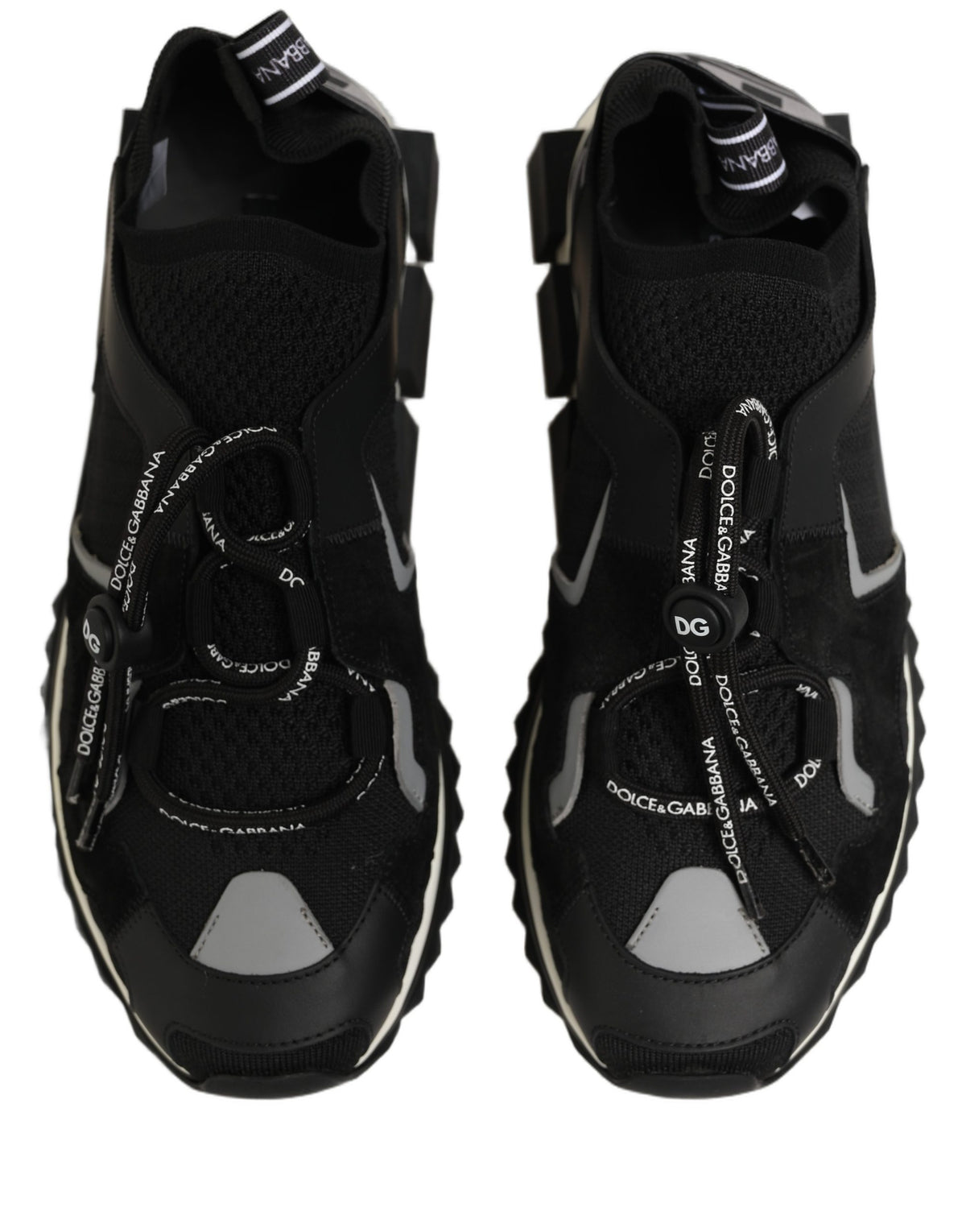 Dolce & Gabbana Black Sorrento Trekking Sneakers Men Men's Shoes