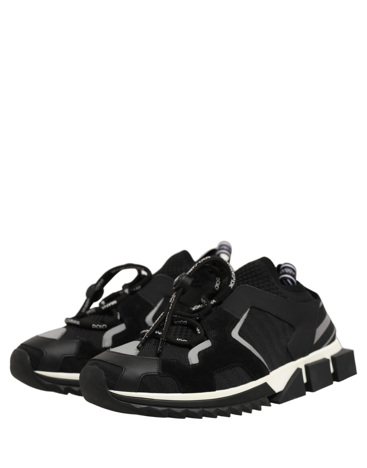 Dolce & Gabbana Black Sorrento Trekking Sneakers Men Men's Shoes