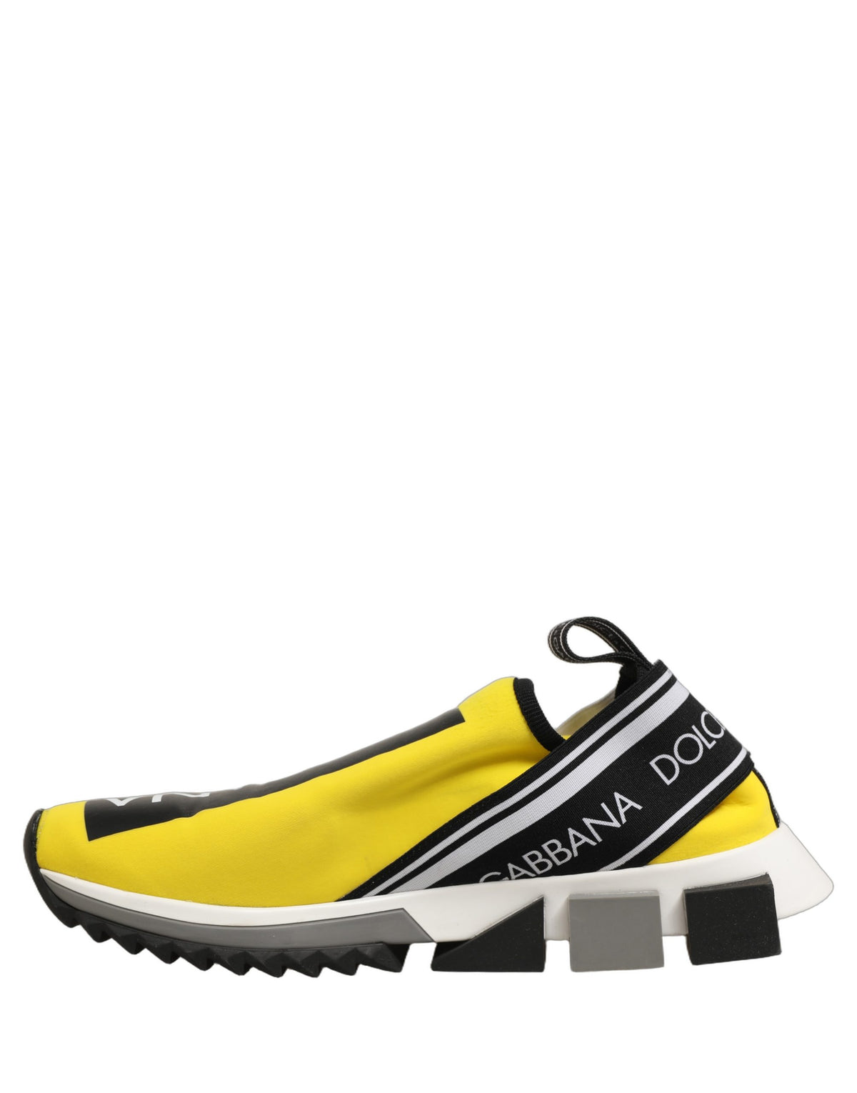 Dolce & Gabbana Yellow Sorrento Low Top Men Sneakers Men's Shoes (Pre-Owned)