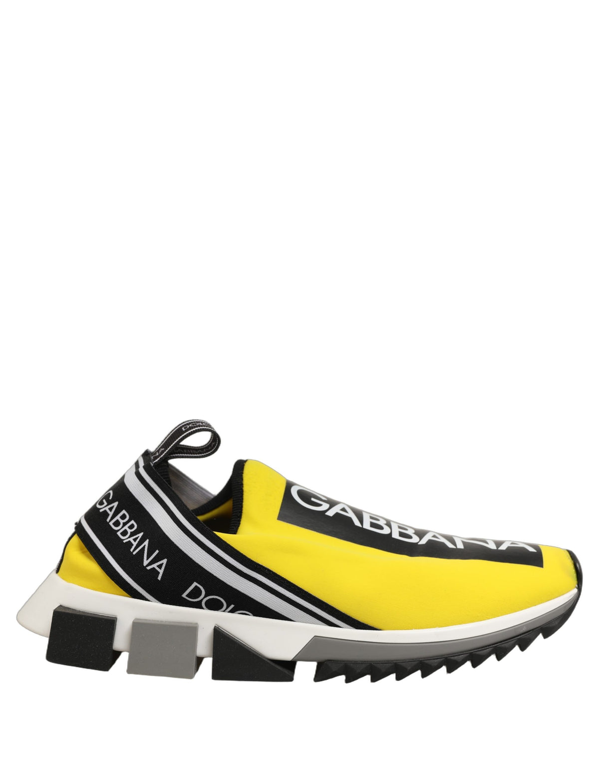 Dolce & Gabbana Yellow Sorrento Low Top Men Sneakers Men's Shoes (Pre-Owned)