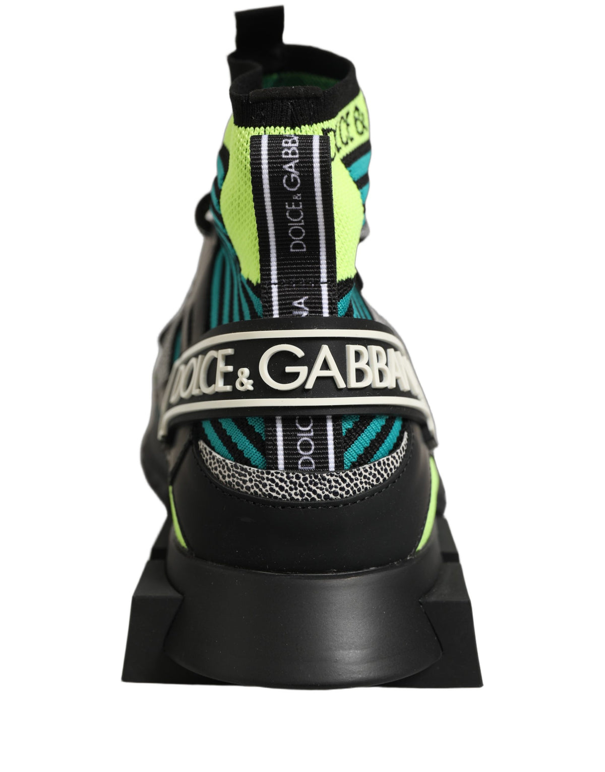 Dolce & Gabbana Multicolor Sorrento Socks Men Sneakers Men's Shoes