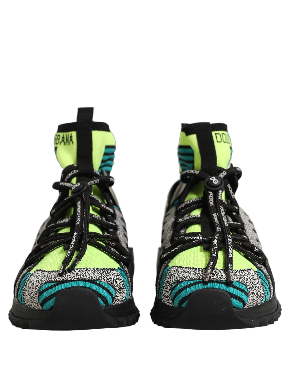 Dolce & Gabbana Multicolor Sorrento Socks Men Sneakers Men's Shoes