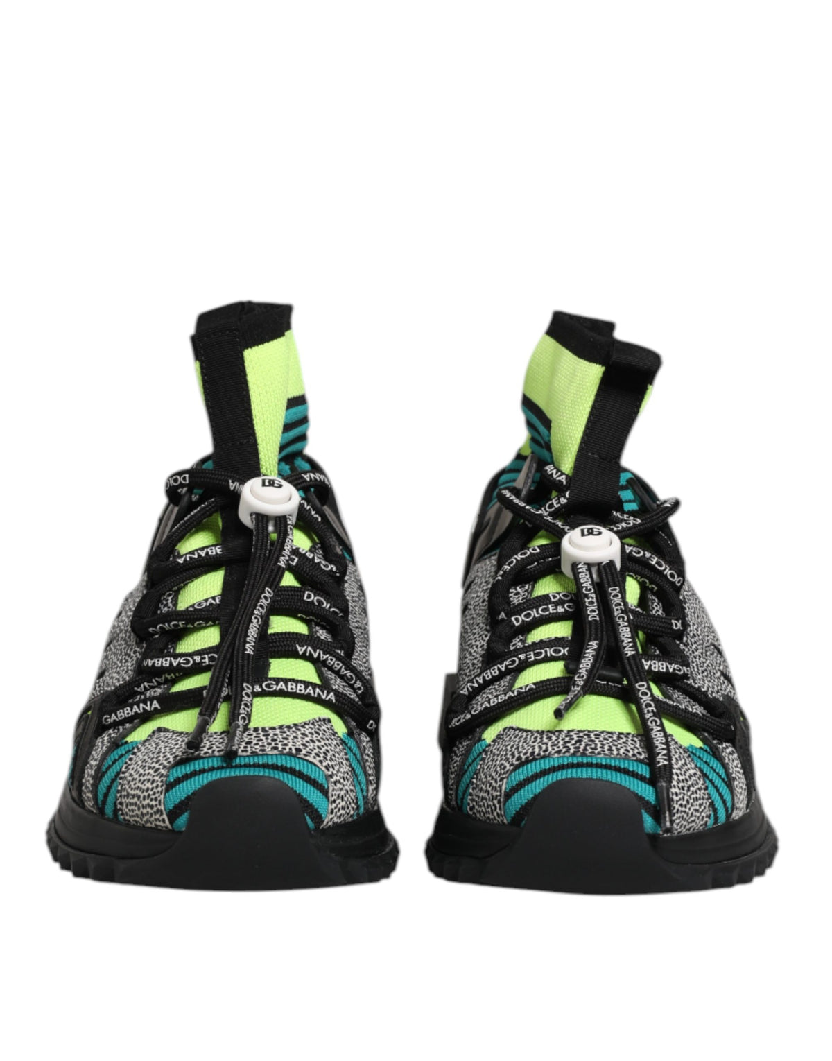 Dolce & Gabbana Multicolor Sorrento Socks Sneakers Men's Shoes (Pre-Owned)