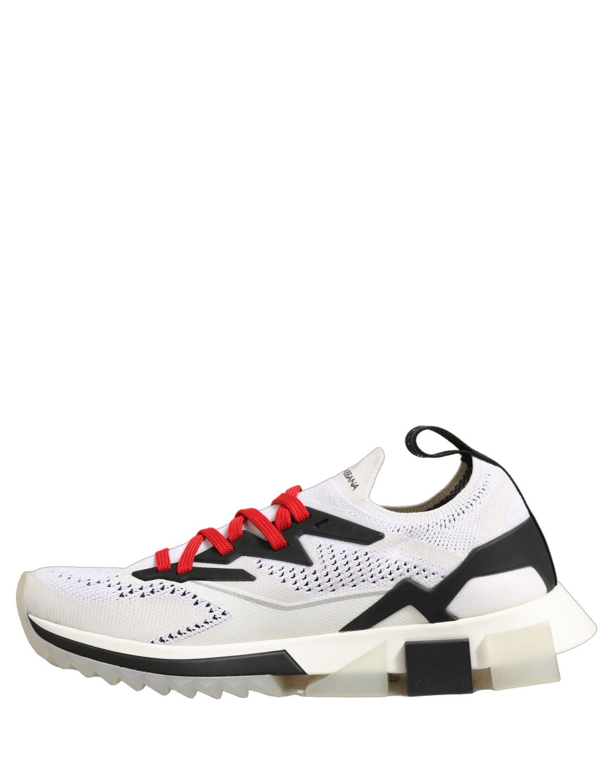 Dolce & Gabbana White SORRENTO Sport Stretch Sneakers Men's Shoes (Pre-Owned)