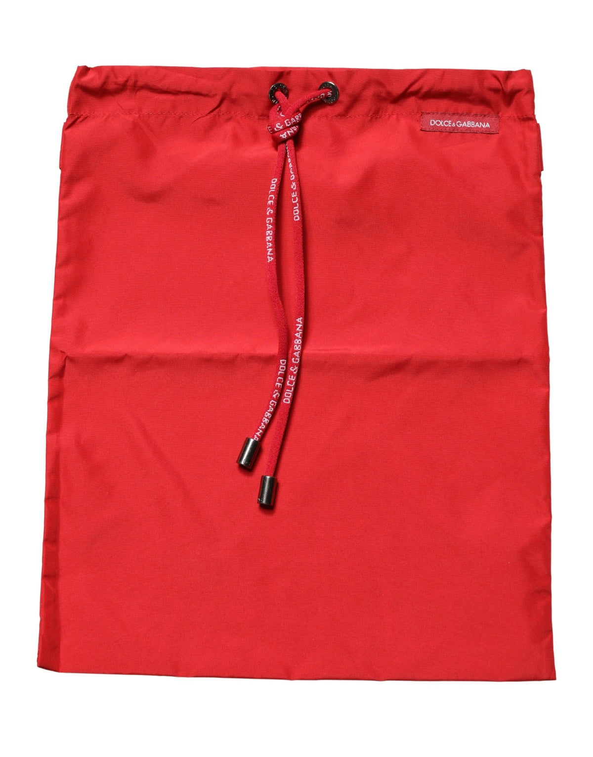 Dolce & Gabbana Red Polyester Drawstring Beach Shorts Men's Swimwear