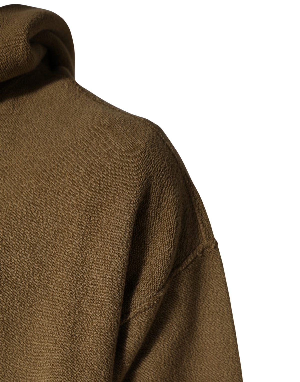 Dolce & Gabbana Brown Embossed Logo Hooded Sweatshirt Men's Sweater (Pre-Owned)