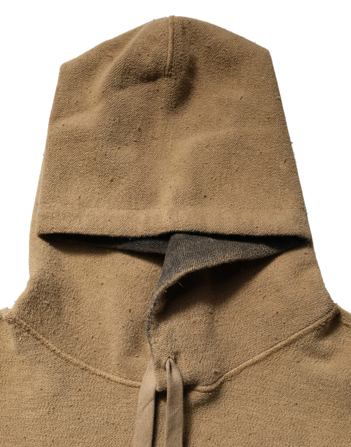 Dolce & Gabbana Brown Embossed Logo Hooded Sweatshirt Men's Sweater (Pre-Owned)