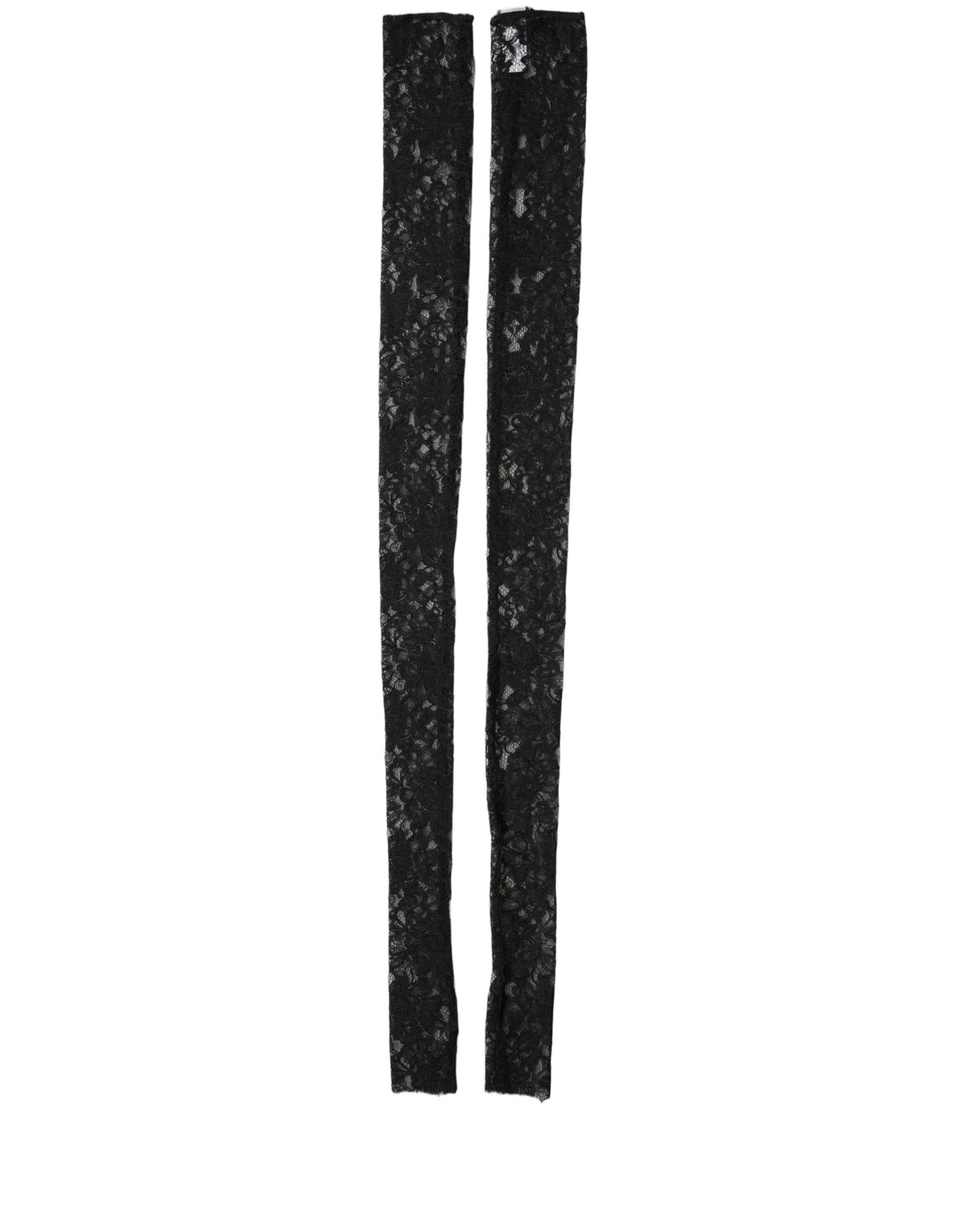 Dolce & Gabbana Sleeves Black Nylon Floral Lace WWomen'ser Women's Arm