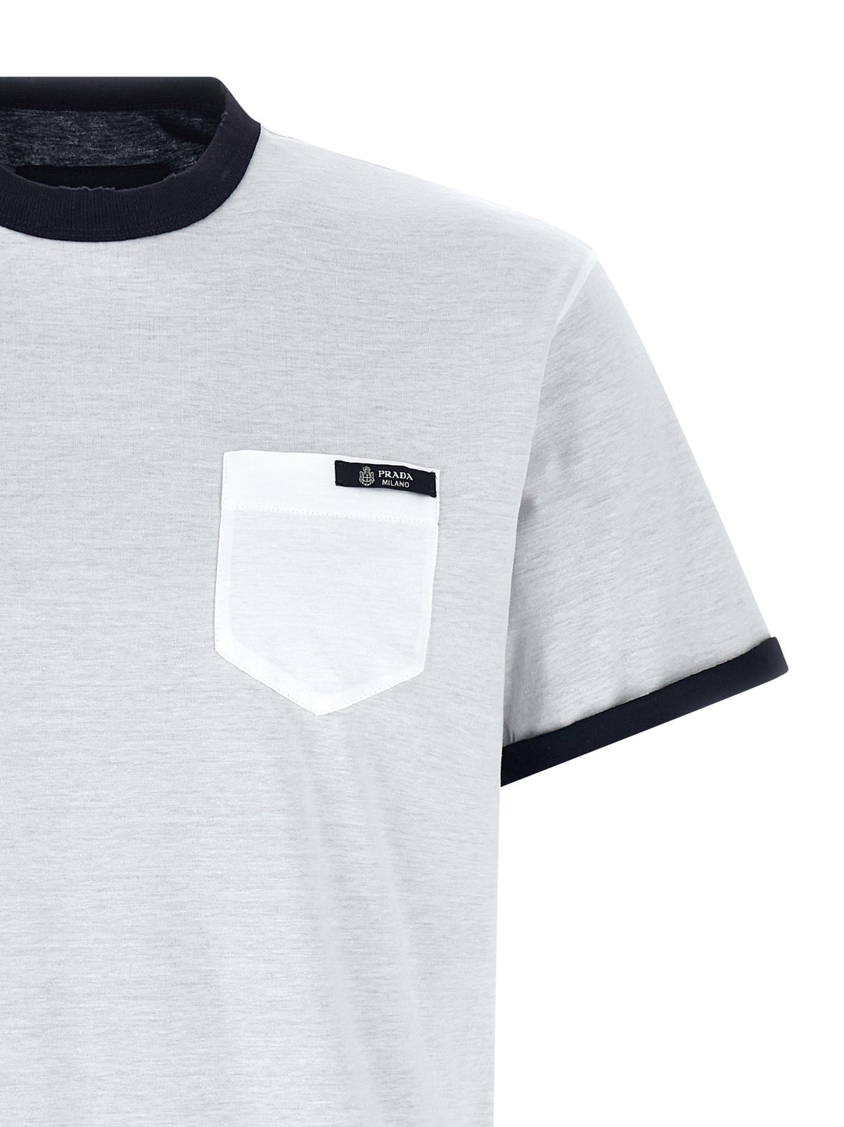 Prada Multicolor Cotton Men's T-Shirt