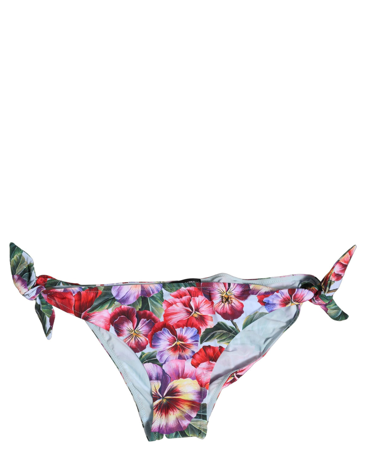 Dolce & Gabbana Multicolor Floral Swimsuit Bikini Bottom Women's Swimwear