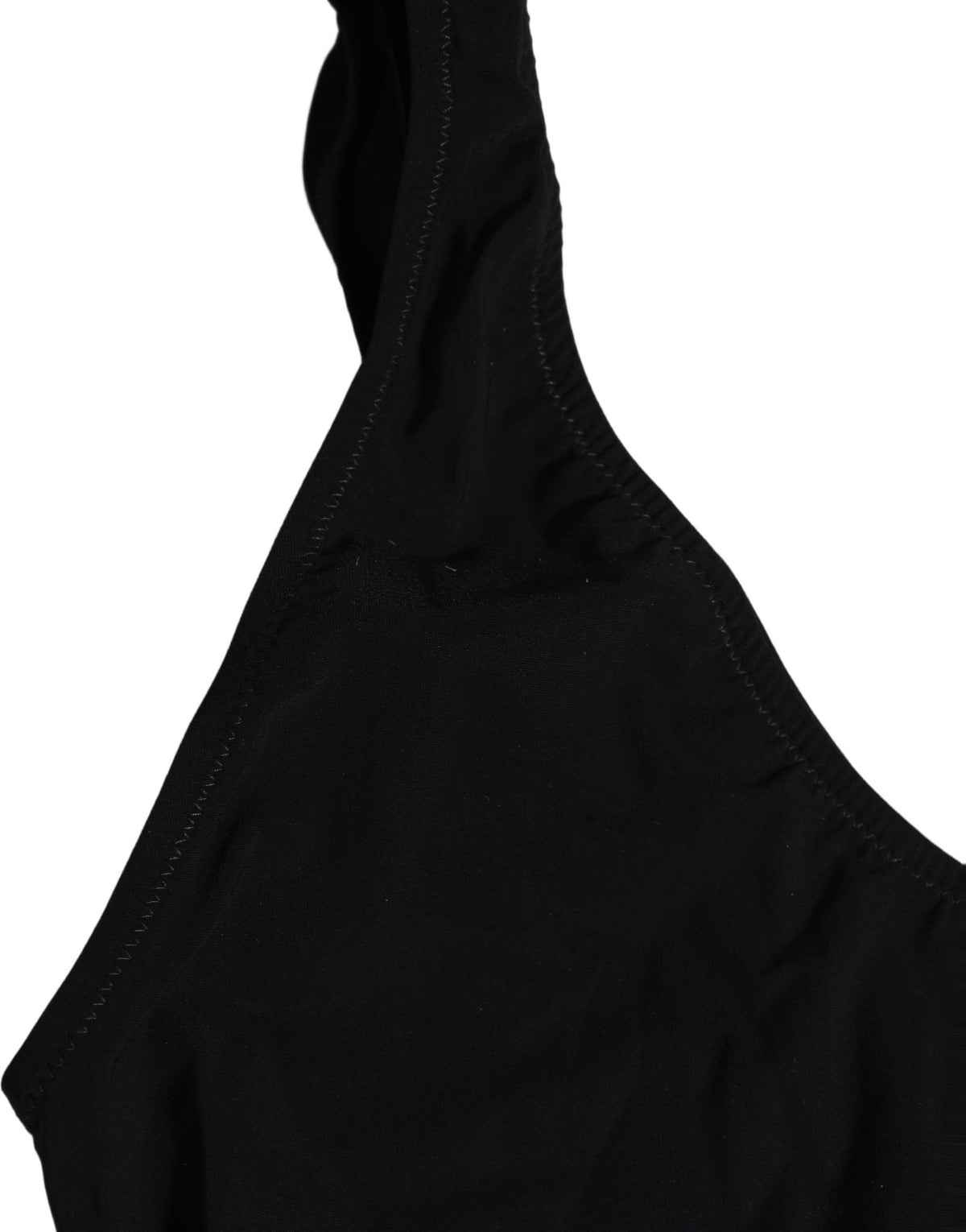 Dolce & Gabbana Black Cutout Logo One Piece Swimsuit Women's Swimwear