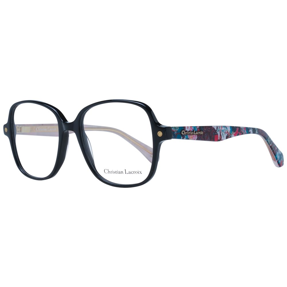 Christian Lacroix Black Acetate Glasses Women's (Frames)