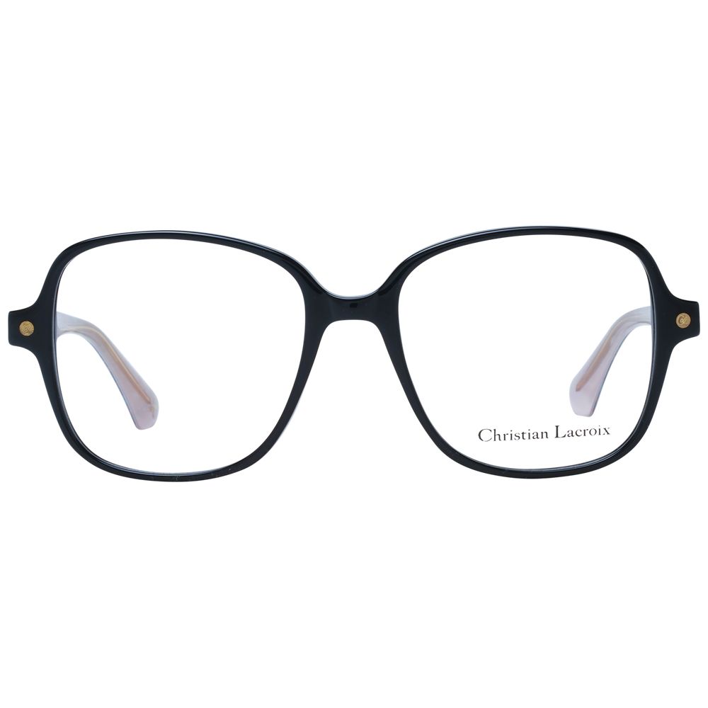 Christian Lacroix Black Acetate Glasses Women's (Frames)